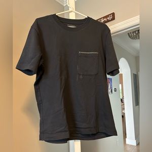 Navy Blue Pocket Tee